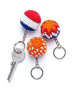 Sleutelhanger Stressbal Hup Holland Hup!